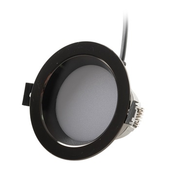 Spot led 5W rotund , Negru , Incastrat ,Lumina Rece , 400lm ,Dimensiuni 90X45mm, IP40 Spot led 5W rotund , Negru , Incastrat ,Lumina Rece , 400lm ,Dimensiuni 90X45mm, IP40