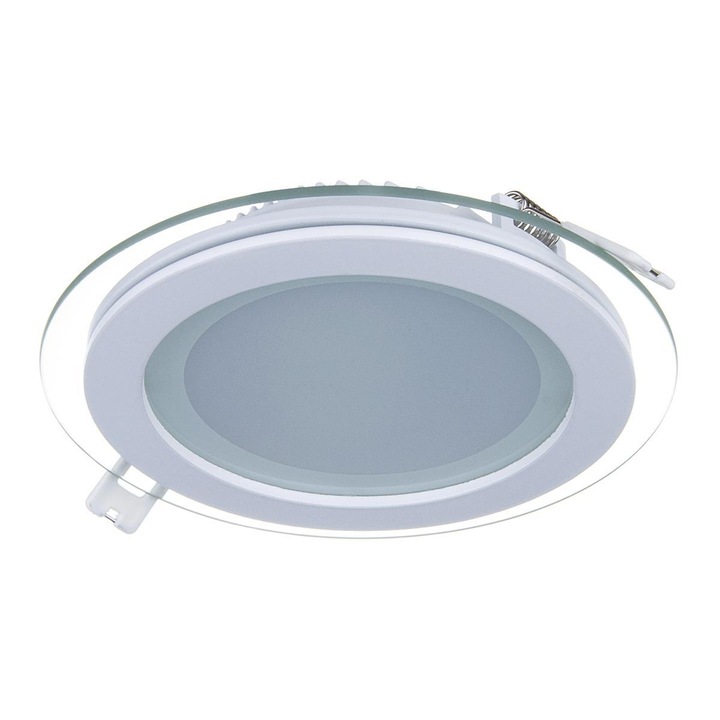 Спот Led FE Glass, 6W (40W), 420Lm, 6500K, D100X35, Fucida