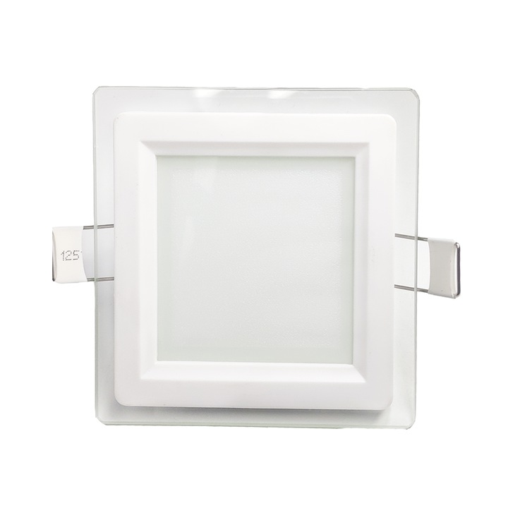 Spot Led FE Sticla, 12W (75W), 840Lm, 6500K, 160X160X35, Fucida