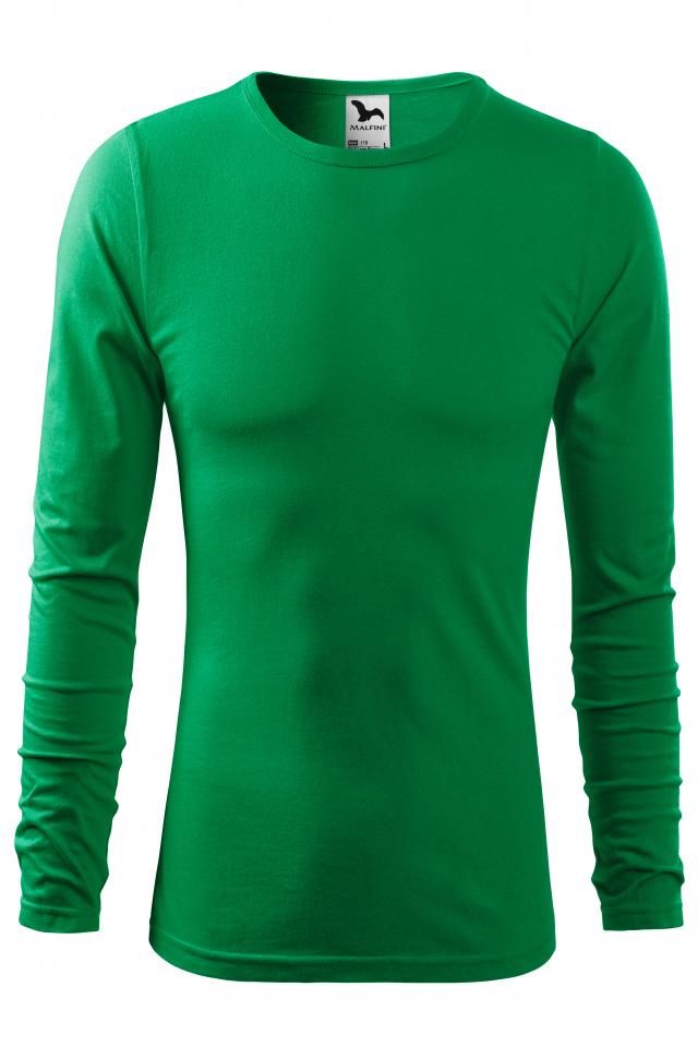 Bluza pentru barbati Fit-T LS, Verde mediu