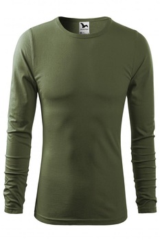 Bluza pentru barbati Fit-T LS, Khaki Bluza pentru barbati Fit-T LS, Khaki