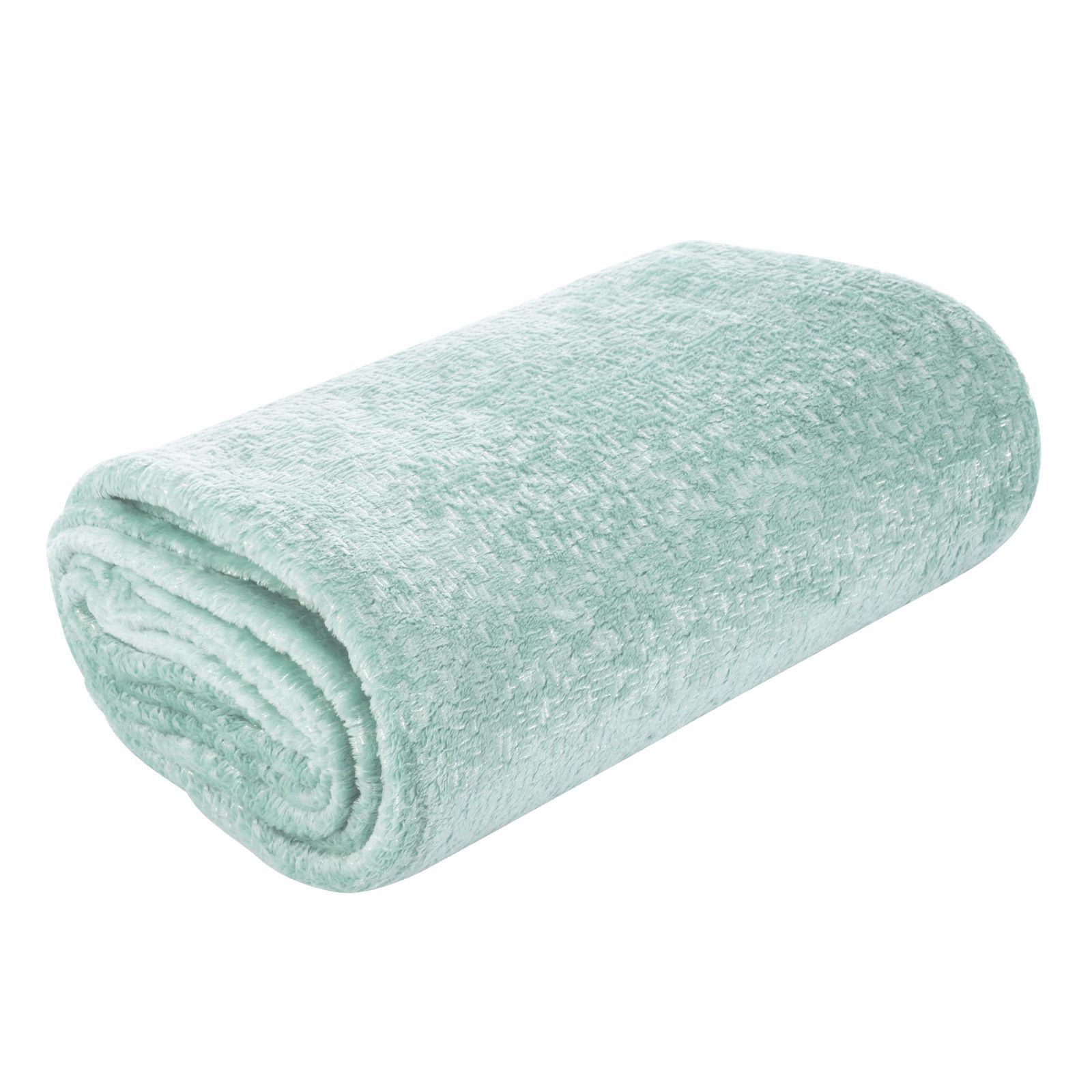 Cuvertura de Pat, Patura pled, Eurofirany, 130X160, GLORIA, Menta