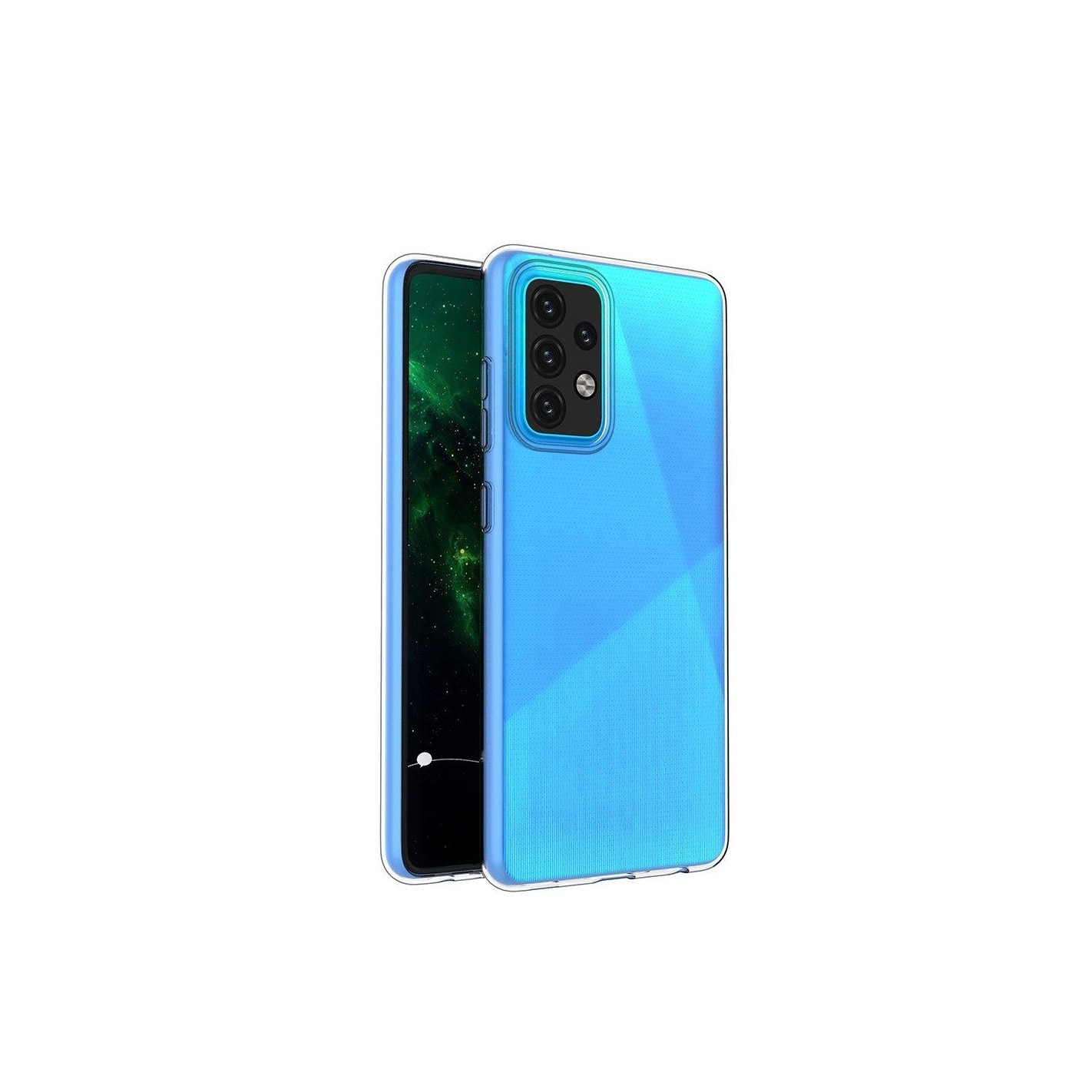 Husa de protectie din silicon pentru Oppo Reno 5 4G / Reno 5 5G / Reno 5K / Find X3 Lite, UltraSilm, Transparenta