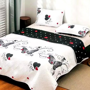 Set Cuvertura de pat Finet PUCIOASA si 2 fete de perna, 3 piese, 2 persoane, CUV131 Set Cuvertura de pat Finet PUCIOASA si 2 fete de perna, 3 piese, 2 persoane, CUV131