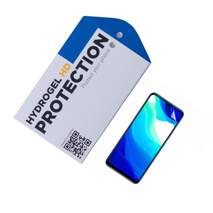 Folie protectie telefon, Ofisite, Hidrogel, Compatibil cu Xiaomi Mi 10 Lite 5G, Transparent