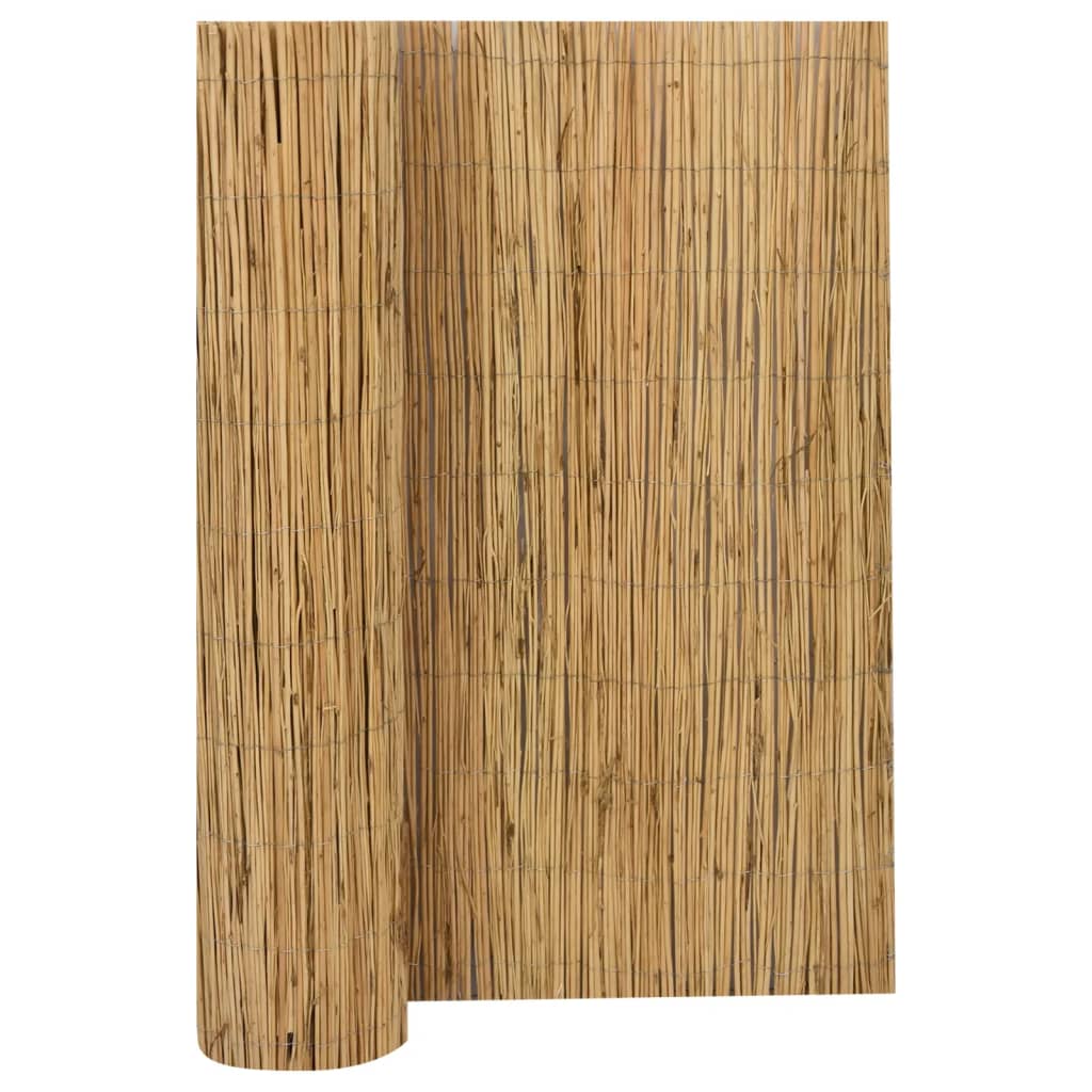 Gard de gradina din salcie vidaXL, Rachita, 3 x 1 m, Maro