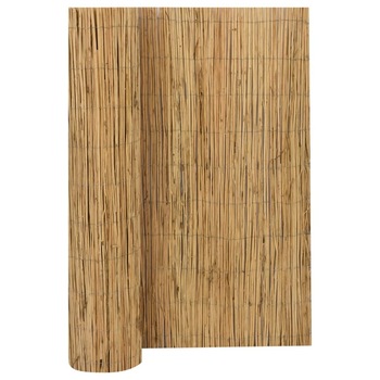 Gard de gradina din salcie vidaXL, Rachita, 5 x 1.7 m, Maro Gard de gradina din salcie vidaXL, Rachita, 5 x 1.7 m, Maro