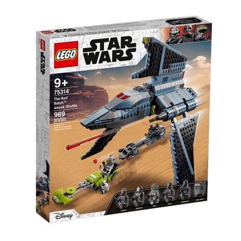 Set de constructie Lego Star Wars The Bad Batch Attack Ship 75314 969 de Piese Set de constructie Lego Star Wars The Bad Batch Attack Ship 75314 969 de Piese