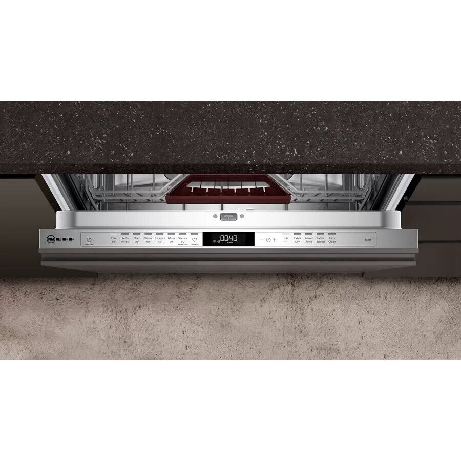 NEFF S157ECX21E beépíthető mosogatógép, 14 adagos, 8 program, D osztály