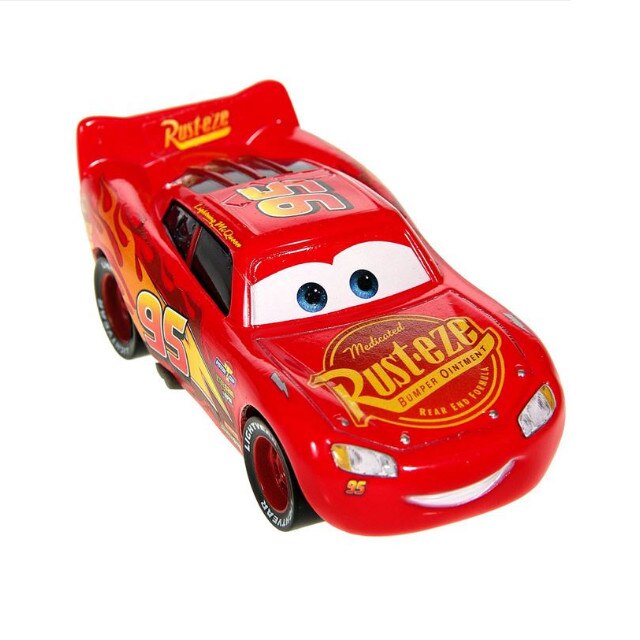 Set 3 masinute Disney Cars 3, Fulger McQueen, Jackson Storm si