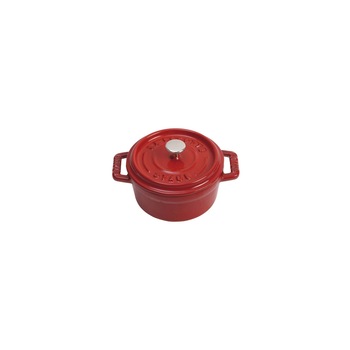 Oala Mini-Cocotte fonta 10 cm/0,25 l, Cherry - Staub Oala Mini-Cocotte fonta 10 cm/0,25 l, Cherry - Staub
