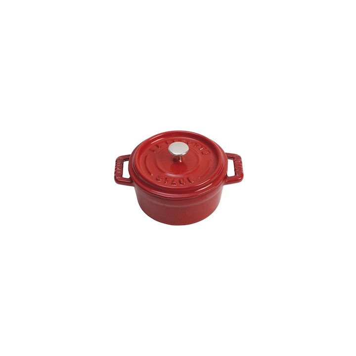 Мини тенджера Cocotte, чугун, 10 см/0,25 л, череша - Staub
