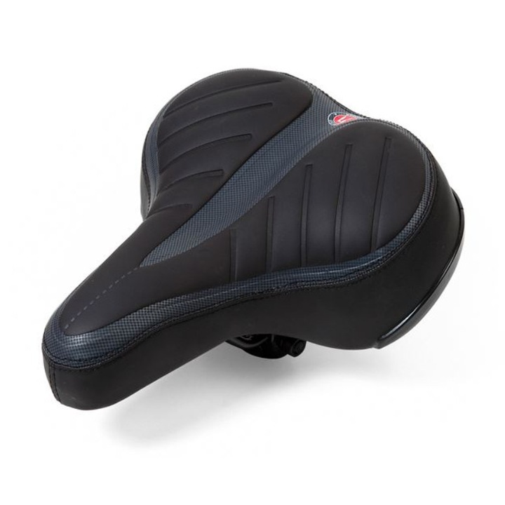 Kényelmes ülés a kerékpárhoz, fekete, Univerzális méret