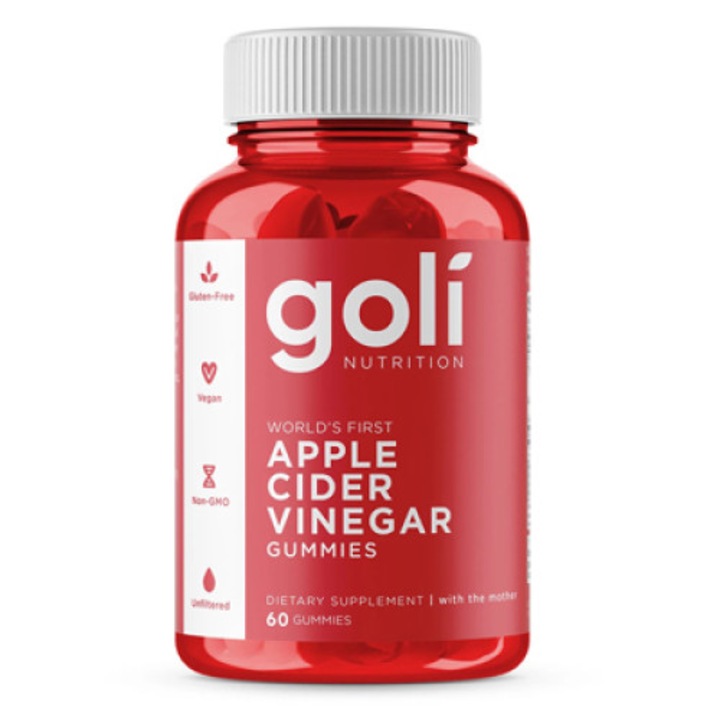 Supliment alimentar, Otet de mere, GOLI, 60 tablete de jeleu