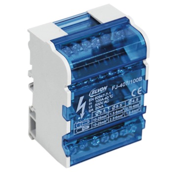 Distribuitor FJ407/100B 1 IN 6 outx4/500V/100A Distribuitor FJ407/100B 1 IN 6 outx4/500V/100A