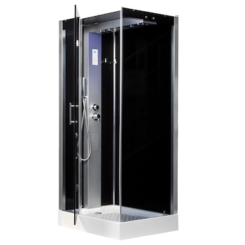 Cabina de dus cu hidromasaj MBO-Twin, 215x100x80, sticla securizata, montaj stanga Cabina de dus cu hidromasaj MBO-Twin, 215x100x80, sticla securizata, montaj stanga