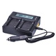 Incarcator Dual Batmax NP-FZ100, Incarcare Rapida, compatibil cu Sony Sony Alpha 9 A9 9R A9R 9S A9S A7RIII A7R3 7RM3 A7m3 BC-QZ1