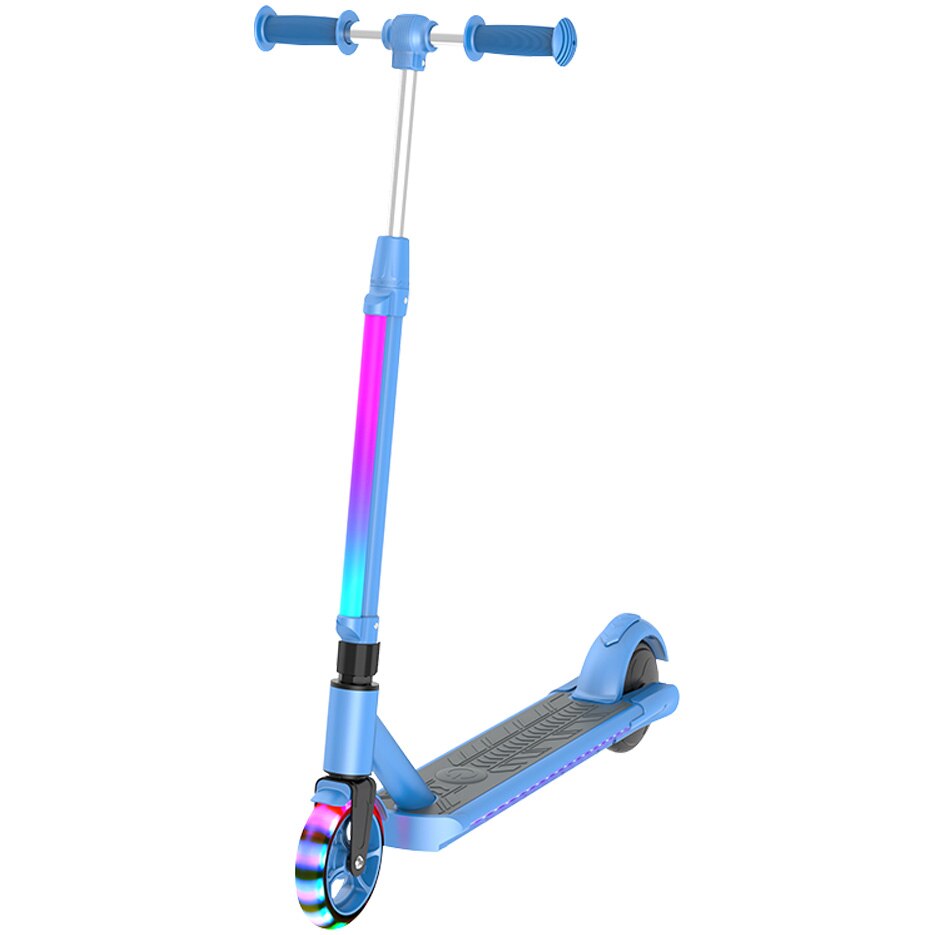 Trotineta electrica Freewheel Rider Kids SE Albastru motor 60 W, autonomie 6 Km, viteza maxima 10 Km/h, Roti 6