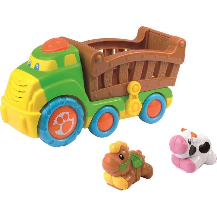 Little Learner Safari interaktív játék, Teherautó a farmról