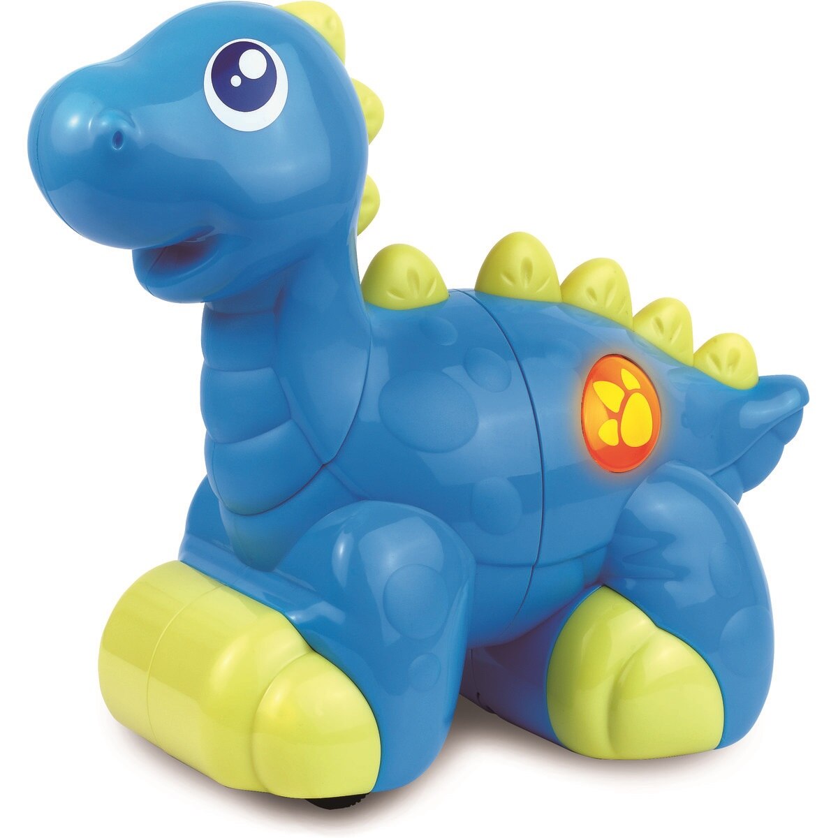 Jucarie interactiva Little Learner Dinozaur prietenos, albastru