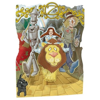 Vrajitorul din Oz - Felicitare 3D Swing Cards Vrajitorul din Oz - Felicitare 3D Swing Cards