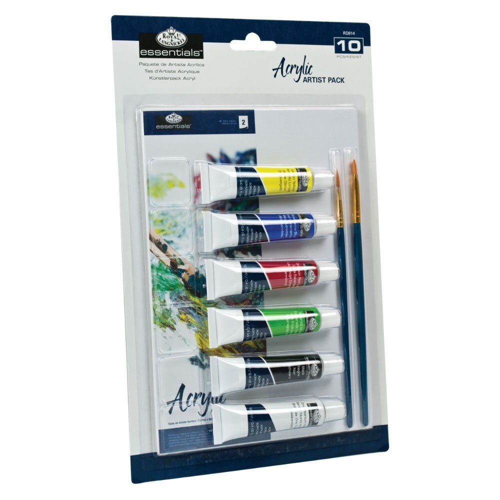 Set pictura in acrilic 10 piese 18x28x3 cm