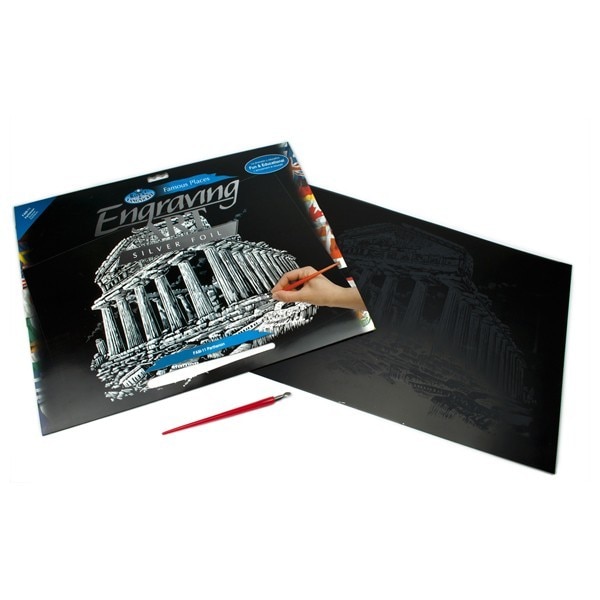 Set gravura - locuri celebre-Parthenon 29x39cm