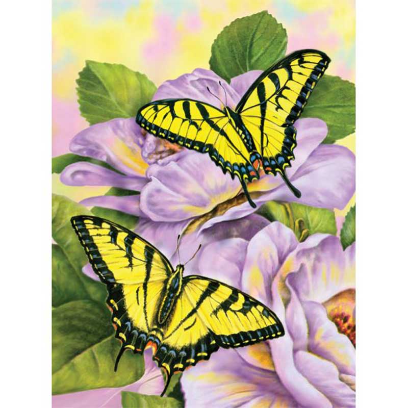 Set pictura pe numere, Royal Langnickel, 69 – Swallowtail Butterflies