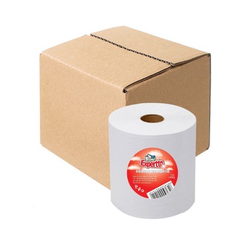Set prosop hartie pentru dispenser, alb, 2 straturi, 650 gr, 8 role/bax Set prosop hartie pentru dispenser, alb, 2 straturi, 650 gr, 8 role/bax