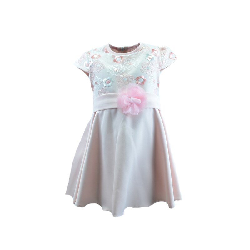 Rochita eleganta pentru fete Tylkomet TLKF9, Roz 128 cm
