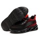 Защитни Работни Обувки Indestructible с метално бомбе, S3, Черно / Червено, 41