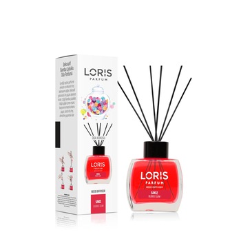 Odorizant de camera cu betisoare aroma Bubble Gum Odorizant de camera cu betisoare aroma Bubble Gum