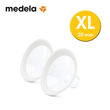 Set 2 cupe pentru pompe san Medela, Funnel Personal Fit Flex, Silicon, XL, 30 mm, Transparent Set 2 cupe pentru pompe san Medela, Funnel Personal Fit Flex, Silicon, XL, 30 mm, Transparent