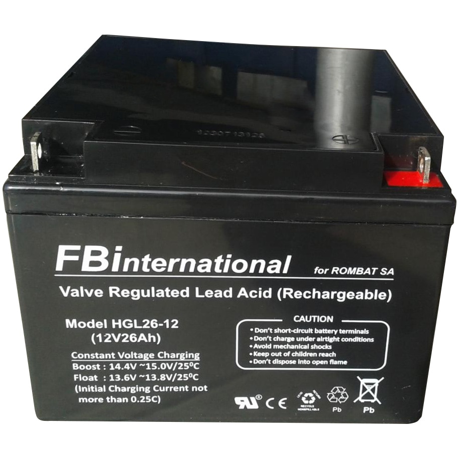 Acumulator FB International Stationar HGL12-26, 26A/12V