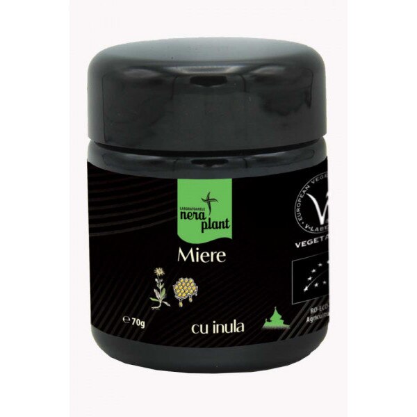 Miere BIO Nera Plant cu Inula, 70g