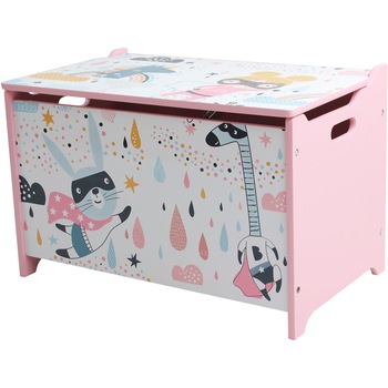 Bancuta cu depozitare Super girl U-Grow UMBD04-GRL, 60x40x37cm, Roz Bancuta cu depozitare Super girl U-Grow UMBD04-GRL, 60x40x37cm, Roz