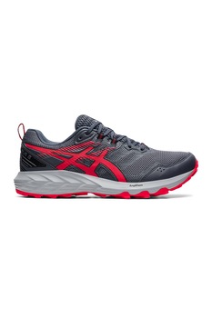 Asics, Pantofi pentru alergare pe teren accidentat Gel-Sonoma 6, Gri inchis/Rosu Asics, Pantofi pentru alergare pe teren accidentat Gel-Sonoma 6, Gri inchis/Rosu