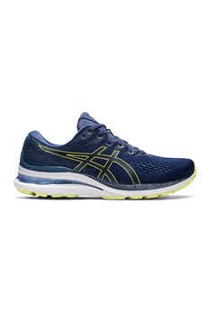 Asics, Pantofi din plasa tricotata pentru alergare Gel-Kayano 28, Albastru/Galben Asics, Pantofi din plasa tricotata pentru alergare Gel-Kayano 28, Albastru/Galben