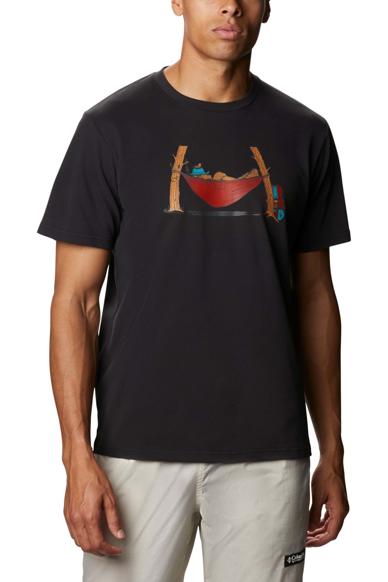 Tricou pentru barbati, Columbia Columbia Elements Graphic Tee II, Negru