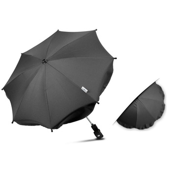 Umbrela carucior Caretero, Protectie UV, Negru Umbrela carucior Caretero, Protectie UV, Negru