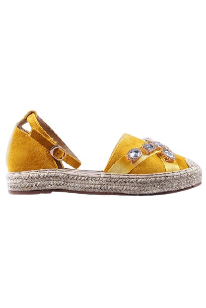 Espadrile dama Raluca Galben