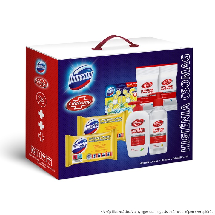 Domestos+Lifebuoy higiéniai csomag, 7 termék