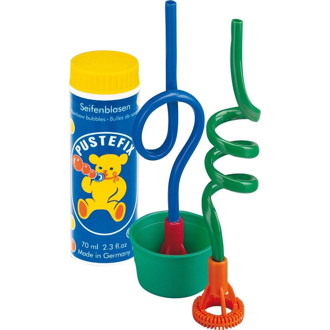Jucarie baloane de sapun cu 2 tuburi si 70ml solutie Pustefix