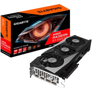Placa video Gigabyte Radeon™ RX 6600 XT GAMING OC PRO, 8GB GDDR6, 128-bit Placa video Gigabyte Radeon™ RX 6600 XT GAMING OC PRO, 8GB GDDR6, 128-bit