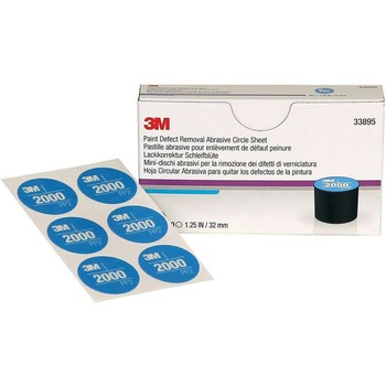 Set 10 Foi Disc Abraziv 3M Paint Defect Removal Abrasive Circle Sheet P2000 Set 10 Foi Disc Abraziv 3M Paint Defect Removal Abrasive Circle Sheet P2000