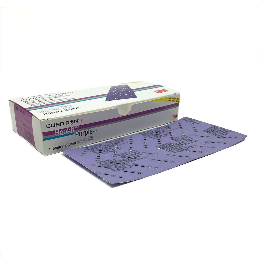 Hartie Abraziva 3M Cubitron Hookit Multihole 737U, P180, 115 x 225mm