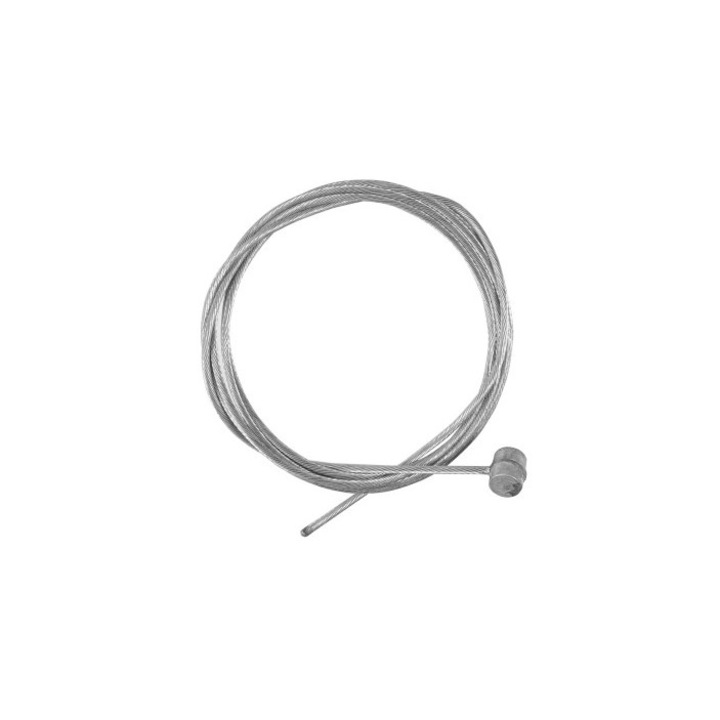 Cablu frana pentru bicicleta, cu capat pentru sufa, un niplu,universal, Argintiu, BBL2828
