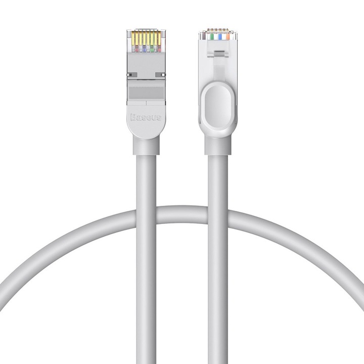 Baseus hálózati kábel, Ethernet Patchcord, RJ45 Cat 6 UTP 1000Mbps 50cm, szürke