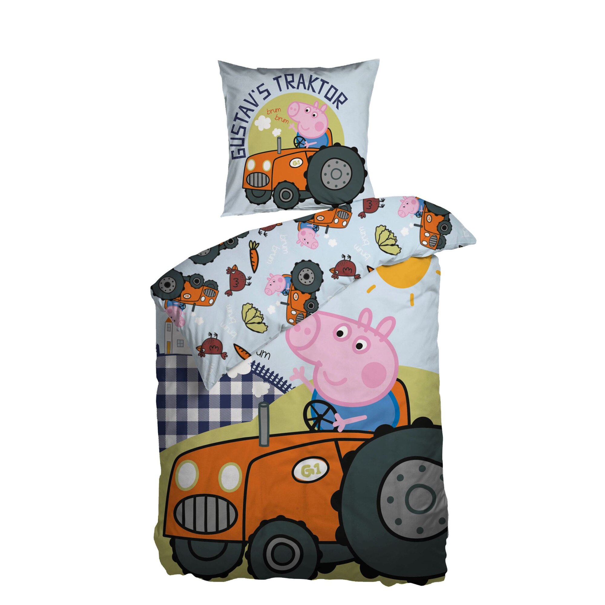 Lenjerie de pat Bed Linen Geroge Pig - 140 X 200 Cm