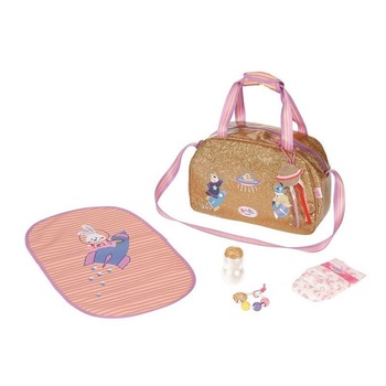 Set Baby Born, Happy Birthday Changing Bag, 5 bucati Set Baby Born, Happy Birthday Changing Bag, 5 bucati